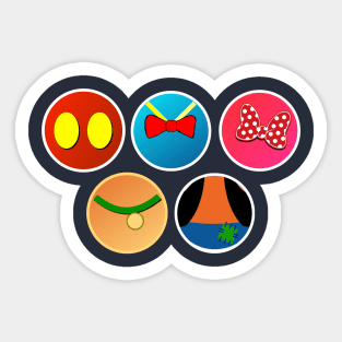 Circle of Friends Sticker